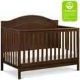 DaVinci Charlie 4in1 Convertible Crib, Greenguard Gold Certified, Espresso