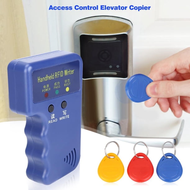 Llave Duplicadora Rfid portátil con pilas de la llave del duplicador 125KHz para el control de acceso (tarjeta de identificación y R