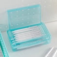 thumbnail image 4 of EQWLJWE Pencil Box Organizer, Pencil Case Box Storage Container for Organizing with Snap Lid, Big Capacity Stackable Plastic Pen Pouch for Craft Hobby Art Supplies Journaling Stationery Sticker, 4 of 9