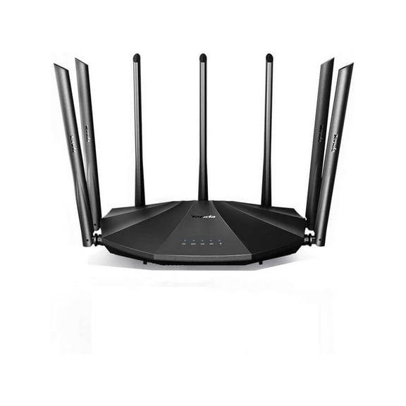 Tenda AC23: Dual-band Gigabit router (2033 Mbps), MU-MIMO 4X4, covers 1400 sq ft, Alexa compatible