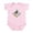 Petal Pink, variant on CafePress - Venice Beach Infant Bodysuit - Baby Light Bodysuit, Size Newborn - 24 Months