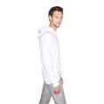 thumbnail image 4 of American Apparel Sweat à Capuche Zippé en Polaire Flex Unisexe, TP, Blanc, 4 of 7