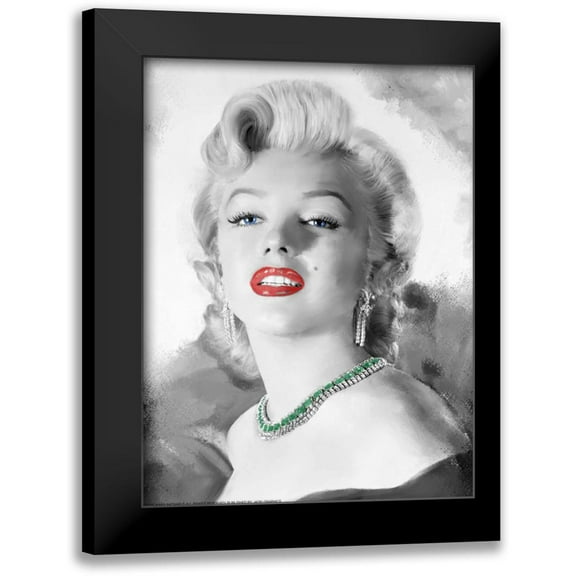 Michaels, Jerry 12x14 Black Modern Framed Museum Art Print Titled - Girls Best Friend