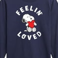 thumbnail image 3 of Peanuts - Feelin Loved - Toddler And Youth Long Sleeve Graphic T-Shirt, 3 of 6