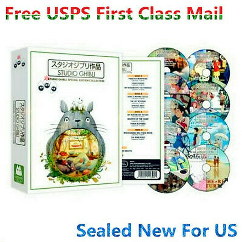 Studio Ghibli Movies Dvd Collection