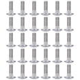 thumbnail image 4 of 30 pernos de carro de acero inoxidable A2-70, con cuello cuadrado y forma de cúpula redonda para maquinaria, M10 x 30, 4 of 14
