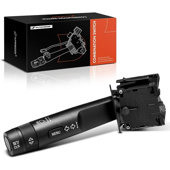 A-Premium Turn Signal Switch, Headlight Dimmer, Driver Infor Setting Multifunction Switch Lever Compatible with Buick Encore 2013 2014 2015