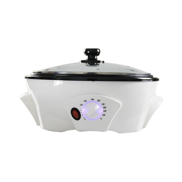 Tostadora de café eléctrica, tostador de granos de café de 500g, 0-240 ℃, granos de maní antiadherentes para el hogar, 110V