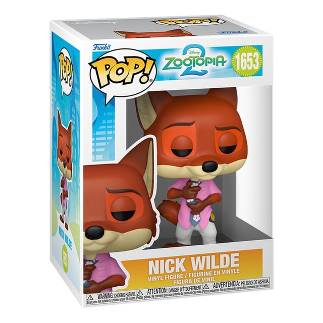 Figura Coleccionable Funko Pop Disney Zootopia 2 Nick Wilde