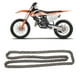 thumbnail image 4 of Cadena de transmisión 428 128 eslabones ANGGREK para PIT Quad Dirt Bike ATV 150cc 250cc, 4 of 5