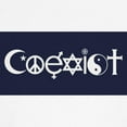 thumbnail image 3 of CafePress - Coexist Sweatshirt - Crew Neck Sweatshirt, 3 of 4