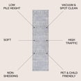 thumbnail image 4 of JONATHAN Y MODERN PERSIAN 2 x 10 Runner Rug, Vintage Moroccan Traditional - Gray/Blue, MDP101G-210, 4 of 10
