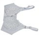 thumbnail image 5 of Sujetador de lactancia para mujer, cierre frontal de encaje suave, bralette de maternidad sin costuras, fino y cómodo (gris 38/85), 5 of 5