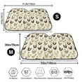 thumbnail image 3 of Fotbe Funny Chicken Car Windshield Sunshade | Sun Visor Protector Front Window Shade, Keeps Out UV Rays, Keeps Your Vehicle Cool-Small, 3 of 7