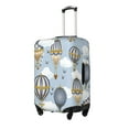 thumbnail image 2 of Junzan Balloon Vintage Print Washable Luggage Cover - Fashion Suitcase Protector Fits 18-32 Inch Luggage, 2 of 9