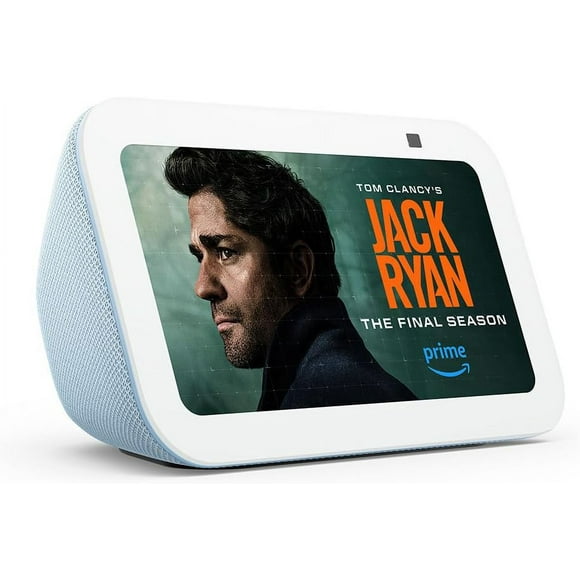 All-new Echo Show 5 (3rd Gen, 2023 release) | Smart display with deeper bass and clearer sound | Cloud Blue