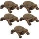 thumbnail image 4 of KAKOWELY 5 figuras de resina en miniatura de tortuga para decoración de tartas y jardín., 4 of 5