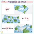 thumbnail image 4 of joogoo Frog Cartoon Umbrellas Pajamas Set Long Sleeve Soft Cotton Sleepwear 2 Piece 24M, 4 of 7