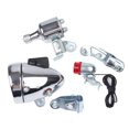 thumbnail image 3 of NS Cycling Motorized Bike Friction Generator Dynamo Headlight Tail Lamp Kit Chorme, 3 of 10