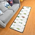 thumbnail image 5 of Kitchen Rugs and Mats Non-Skid Washable Runner Rugs Scandinavian Christmas Tree Watercolor Long 72x24 inch for Floor Cushioned Hallway Entryway Indoor 2x6, 5 of 7