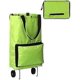 thumbnail image 1 of Carro de compra plegable con ruedas, verde (verde) - B074020, 1 of 5