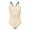 Beige, variant on Women’s One Piece Full See Through Lingerie Sexy Lace Mesh Bodysuit