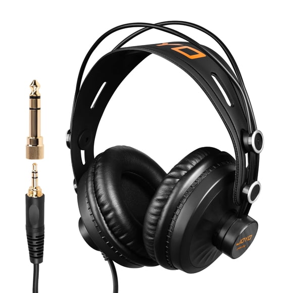 JOYO Studio Headphones Monitor Headphone for Recording Over Ear Noise Canceling for Guitar Cellphone Mixer Amplifier Podcast DJ a