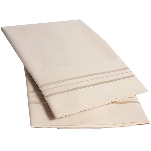 Set de fundas de almohada Sweet Home Collection 1800 Series de microfibra