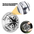 thumbnail image 4 of 4Pcs Universals 5 Spokes Hub Cap Protector Rims Light weight 8inch Golf Cart Wheel Covers Hub Caps Easy to Installation, 4 of 8