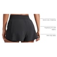 thumbnail image 4 of Shorts CRZ YOGA Doble Capa con Bolsillos Laterales con Cierre y Entrepierna de 3", 4 of 6