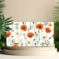thumbnail image 4 of License Plate, Poppy Pattern Decorative Front,Personalized Stainless Steel License Plate Cover For Men Women,12.2" X 6.2", 4 of 6