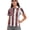 American Flag and Leaf Pattern, variant on Whosucclay Breathable Polo Shirts, Western Desert Pattern Polyester V Neck Lightweight Tennis Shirts for Golf Outdoor Sports Sports Training Size Medium
