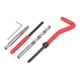 thumbnail image 4 of Kit de insertos de reparación de roscas, machos de roscar HSS, brocas, herramienta de rotura de espárragos para roscas dañadas M10, M10 x 1,25 mm, 4 of 14