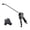 Black, variant on Air Blow Gun,High Flow Air Blower Gun For Compressor With Angled Bent Nozzle,Three Colors To Choose From,Long Style ,Flexible