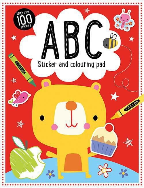 ABC Sticker and Colouring
