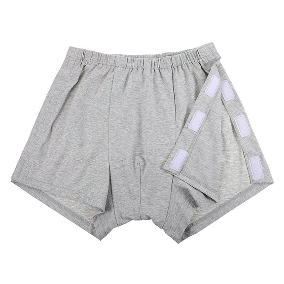 Easy to Put on and Take off Underwear While Lingerie Elderly Light Grey 56.00X36.50X1.00CM