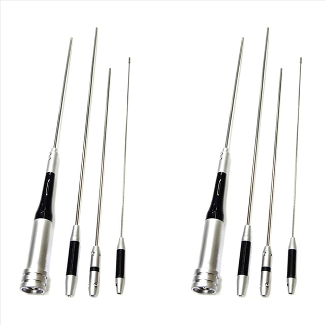2X 7900 Antena Radio Móvil Banda Dual VHF UHF 144-430MHz Radio de Coche Walkie Talkie Antena de Alta Ganancia -7900