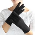 thumbnail image 3 of ShomPort Woman's Gloves Soft Comfortable Touchscreen Glove for Traveling, Cycling, Running, 3 of 4