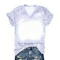 thumbnail image 5 of Raeneomay Oversized T Shirts for Women Casual Tops Women's Tops Women's Fashion Casual Loose Blouse Printing V Neck T-Shirt Blouse Print Tee, 5 of 5
