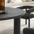 thumbnail image 3 of Modway 5-Piece Dining Table and Chairs Set in Charcoal Graphite, 3 of 4