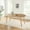 Natural, variant on Lecut Oval Extendable Dining Room Table for 4-8 People, Extendable from 40" to 55" to 71", Modern Wooden Dining Table with MDF Tabletop and Metal Frame, Oval Kitchen Table for Home, Office,Oval Black
