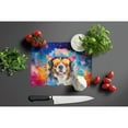 thumbnail image 5 of Bernese Mountain Dog Hippie Dawg Glass Cutting Board Large 12 in x 15 in, 5 of 5