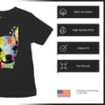 thumbnail image 4 of Tee Hunt Dean Russo Cute Chihuahua Youth T-Shirt Neon Colorful Dog Kids, 4 of 5