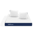 thumbnail image 1 of Colchón de Espuma Luuna Basics 1 Matrimonial Adulto y 2 Almohadas Ajustables Firmes Tamaño Estándar blanco Matrimonial, 1 of 7
