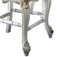 thumbnail image 4 of Butterscotch And Antique Pearl Armless Counter Height Chairs (Set-2), 4 of 5