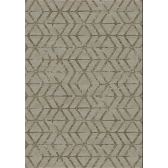 Milliken Imagine Figurative Area Rug MOD TRIBE PALOMINO Mod Tribe Palomino 7' 8" x 10' 9" Rectangle