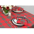 thumbnail image 4 of DII Holiday Plaid Rectangle Tablecloth, 60x120", 100% Cotton, 4 of 11