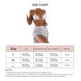 thumbnail image 3 of Conjuntos de Bikini para Mujer 3 Piezas Copa Triangular Correa de Lentejuelas Traje de Baño Parte Superior de Bikini para Playa ANGGREK  Otros, 3 of 6