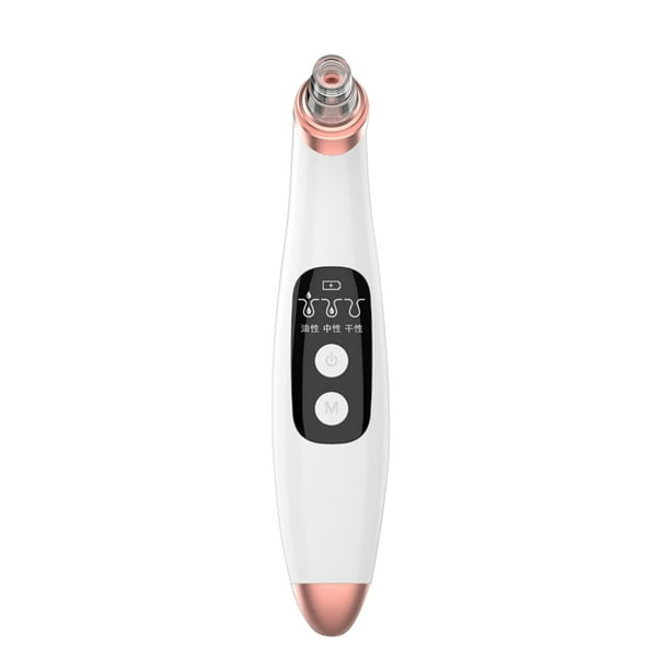 Eliminador eléctrico de puntos negros, limpiador facial suave y visible, máquina de vacío para eliminar comedones y acné.
