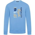 thumbnail image 2 of Men's Levelwear Light Blue Kansas City Royals Crown Zane Pullover Sweatshirt, 2 of 3